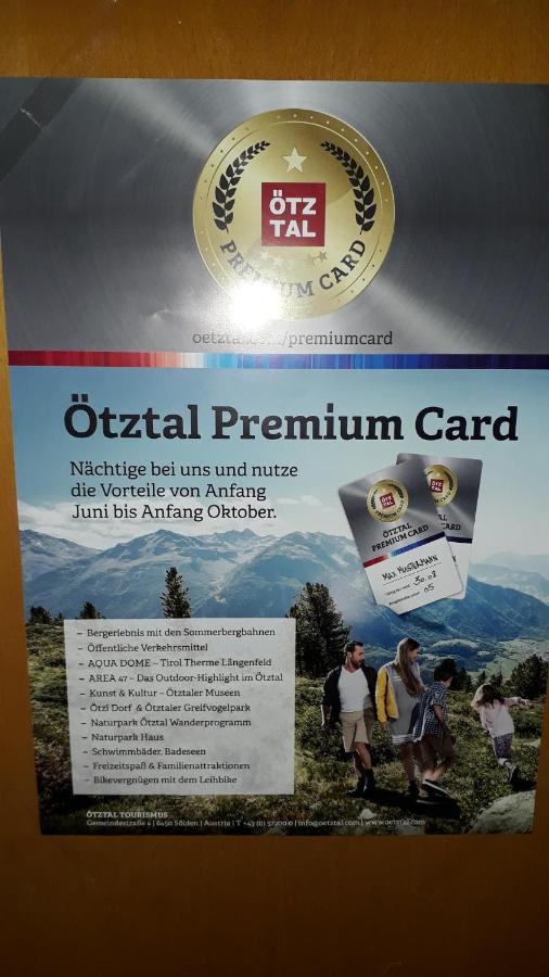 Gaestehaus Braunegger Oetz Εξωτερικό φωτογραφία